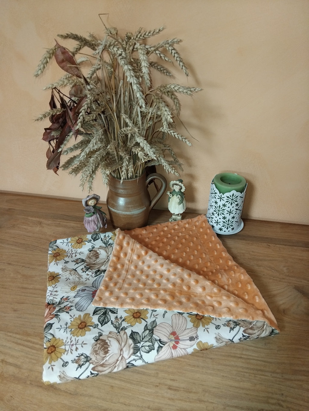 Couverture mi-saison bébé fait main