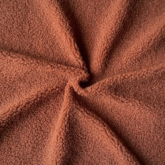Bouclette TEDDY rouille pour confectionné vos sac bandoulière