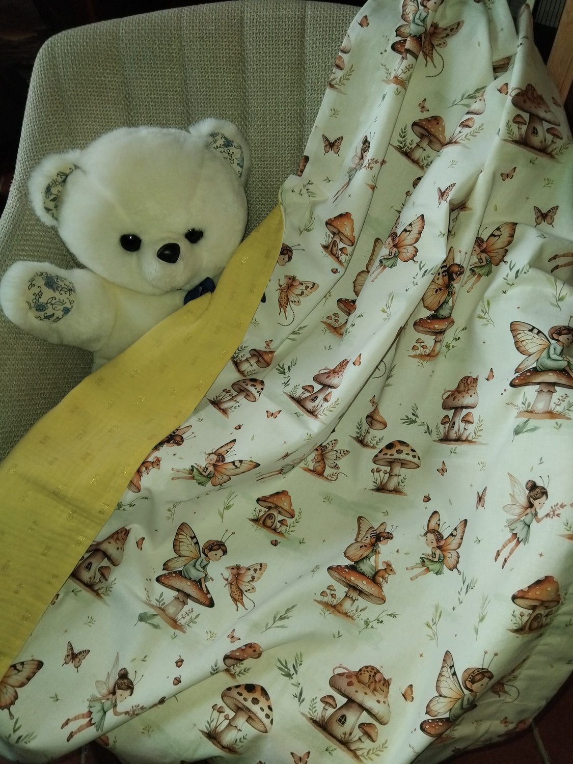 Couverture d'été bébé fait main