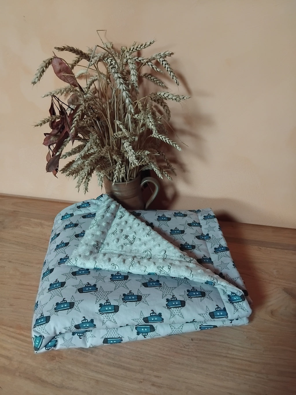 Couverture d'hiver bébé fait main