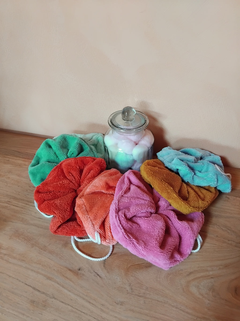 Fleur de douche lavable