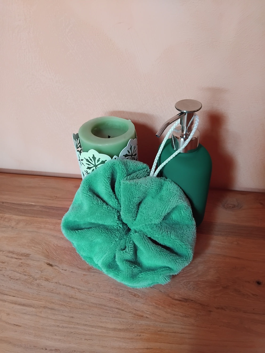 Fleur de douche lavable
