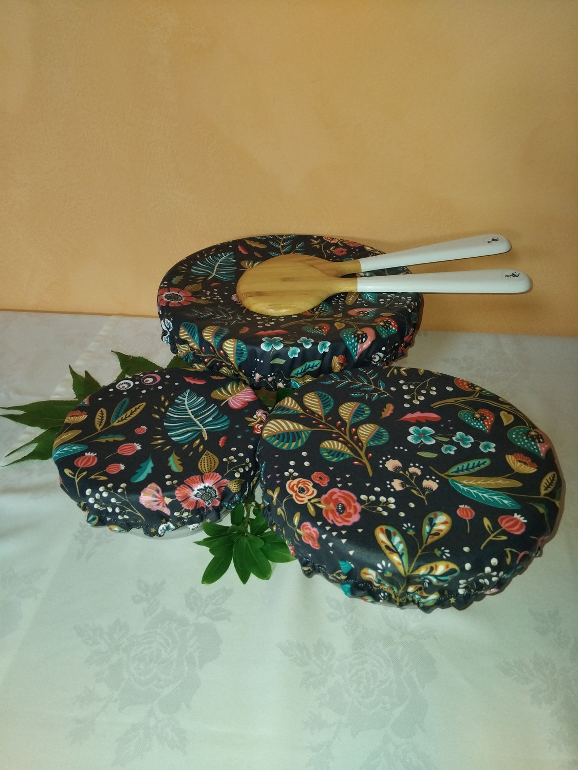 Couvre-plats fait main le lot de 3