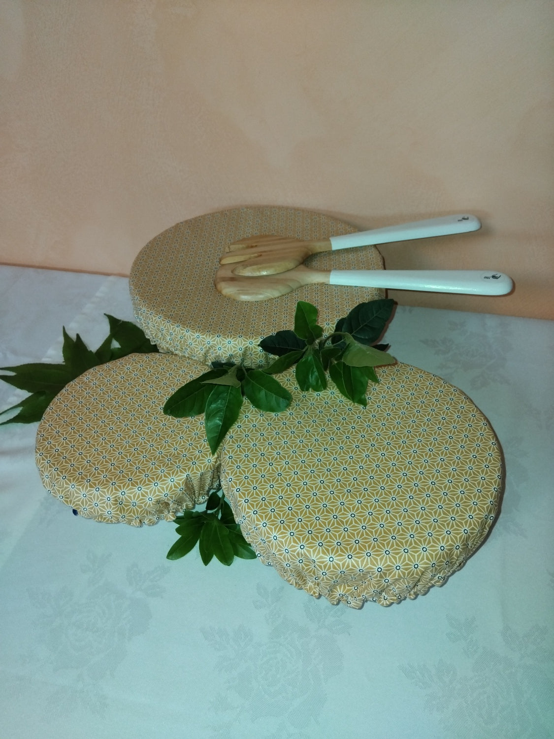 Couvre-plats fait main le lot de 3