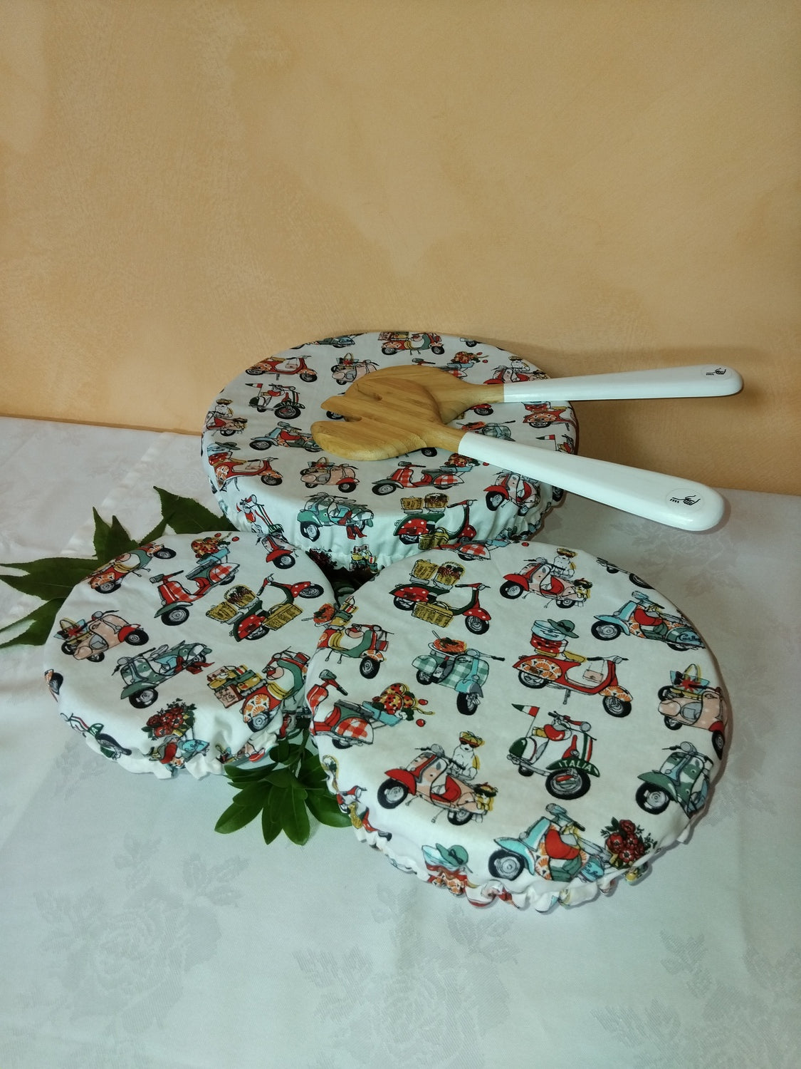 Couvre-plats fait main le lot de 3