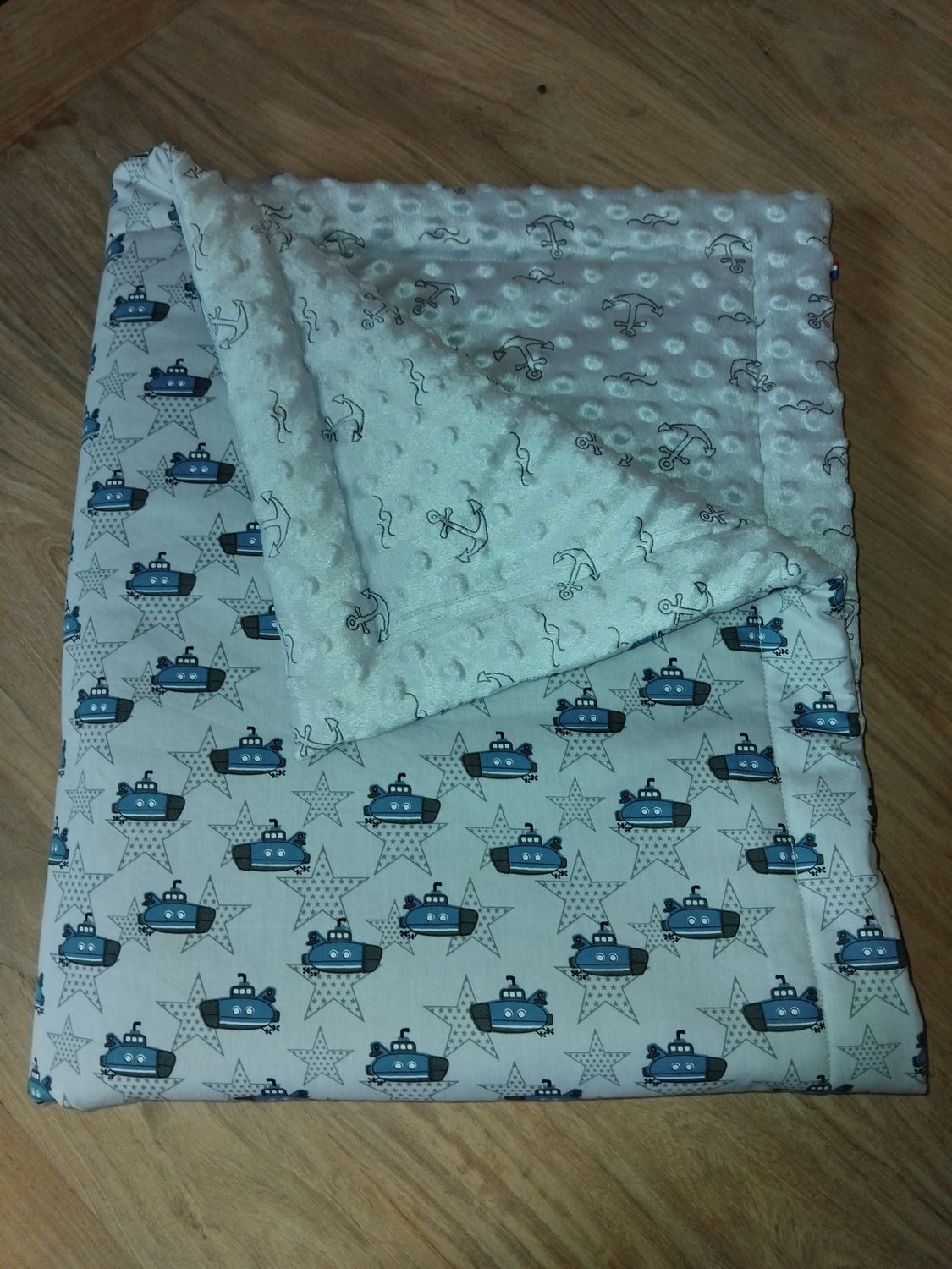 Couverture bébé hiver PERSONNALISABLE