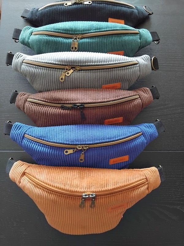 sac banane homme de couleur variée